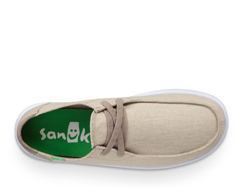 Sanuk Shaka Men's Shoes Khaki | Canada 235SGL